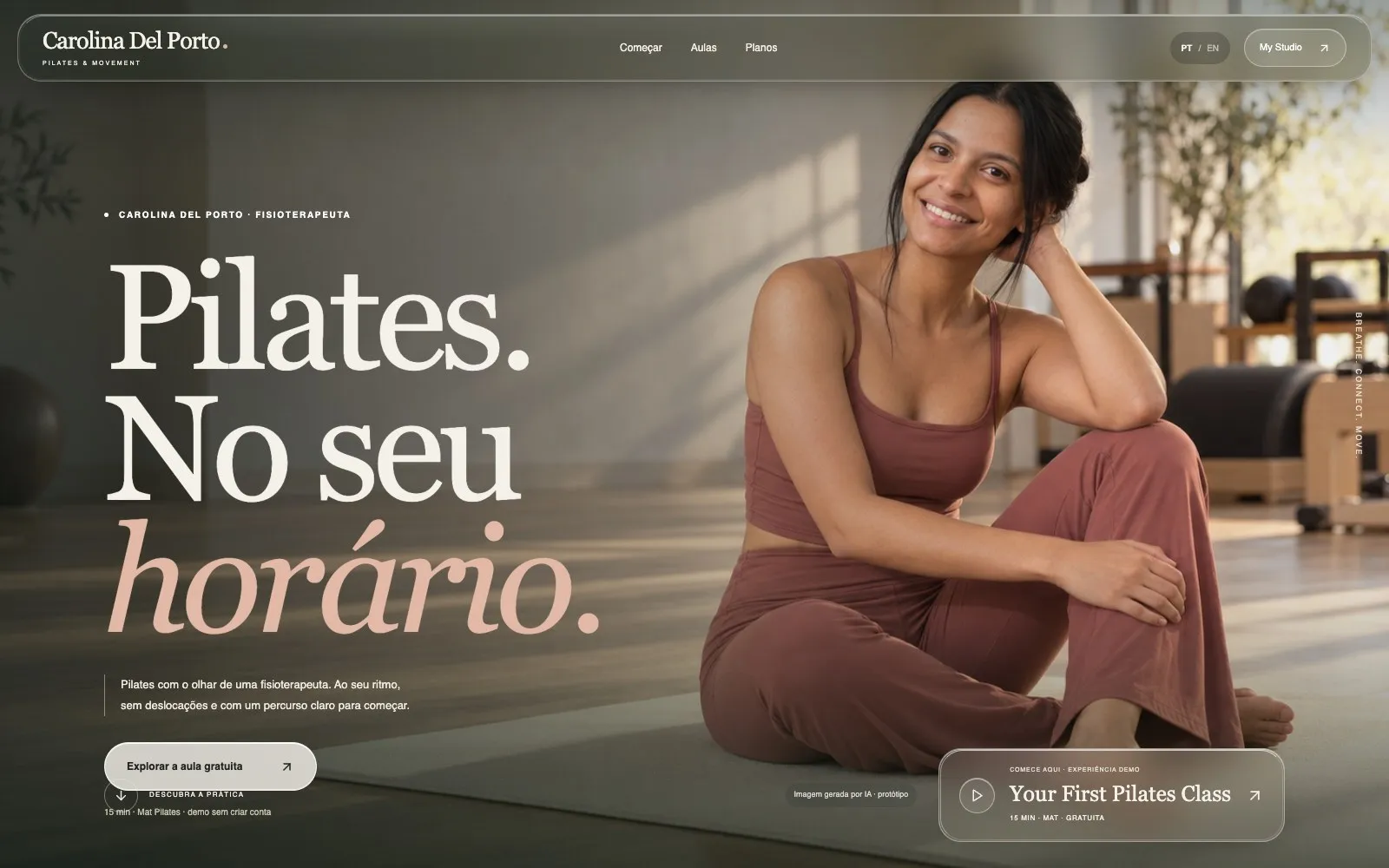 Carolina Del Porto — desktop view
